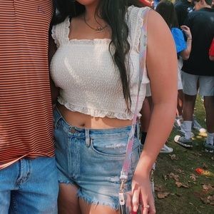 Storia white lace tanktop